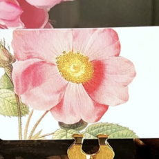 Rose Garden Place Cards (16) - Upright
