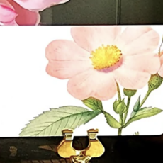 Rose Garden Place Cards (16) - Upright