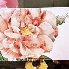 Rose Garden Place Cards (16) - Upright