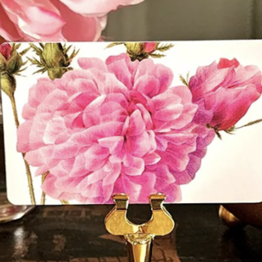 Rose Garden Place Cards (16) - Upright