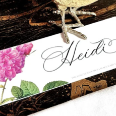 Rose Garden Place Cards (16) - Laydown