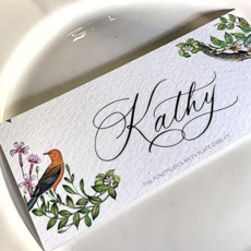 Birds of India Place Cards  (16) -  Laydown