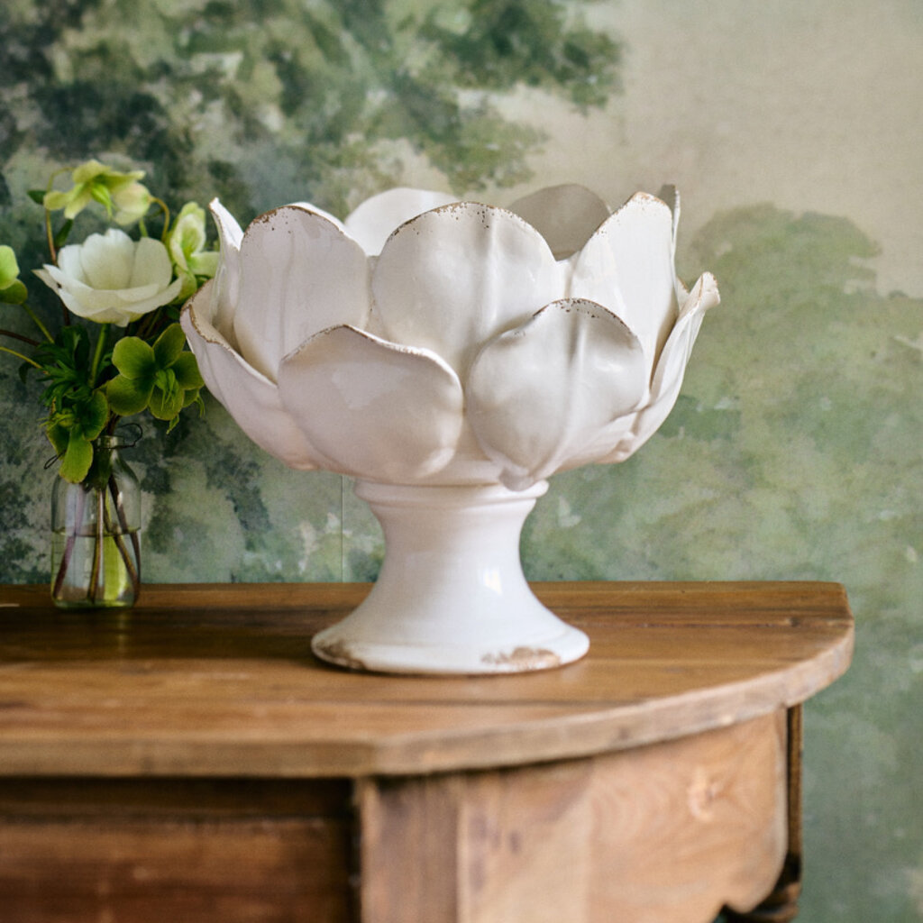 Honeychurch Petal Bowl - Ivory Small