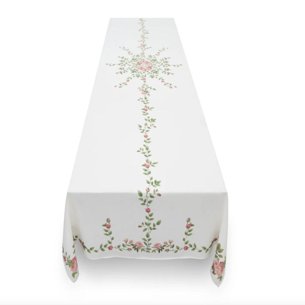 Rose Trellis Tablecloth -