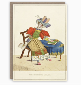 Circulating Library Greeting Card