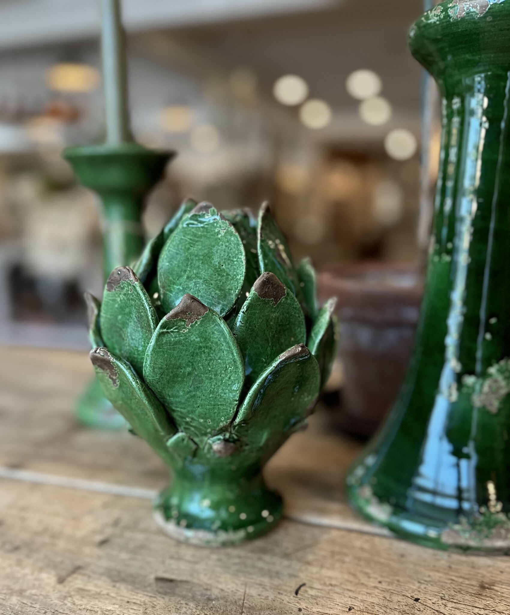 お雛様、artichoke Ceramic Artichoke - Honeychurch