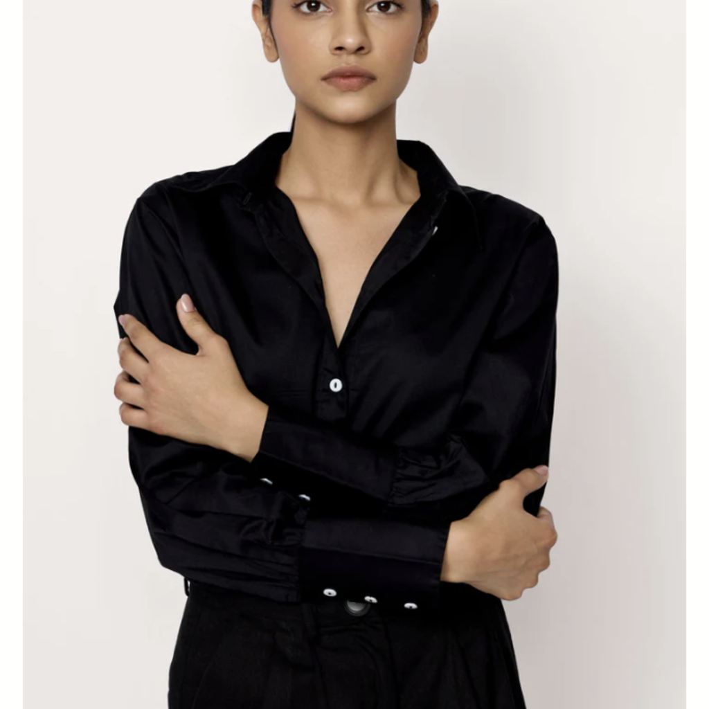 Poplin Button Down Shirt