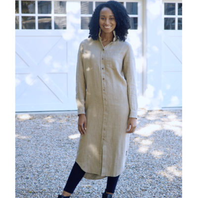 Lucy Rustic Dress -  Natural