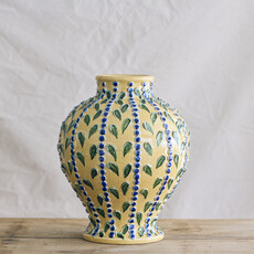 Yellow and Blue Vase