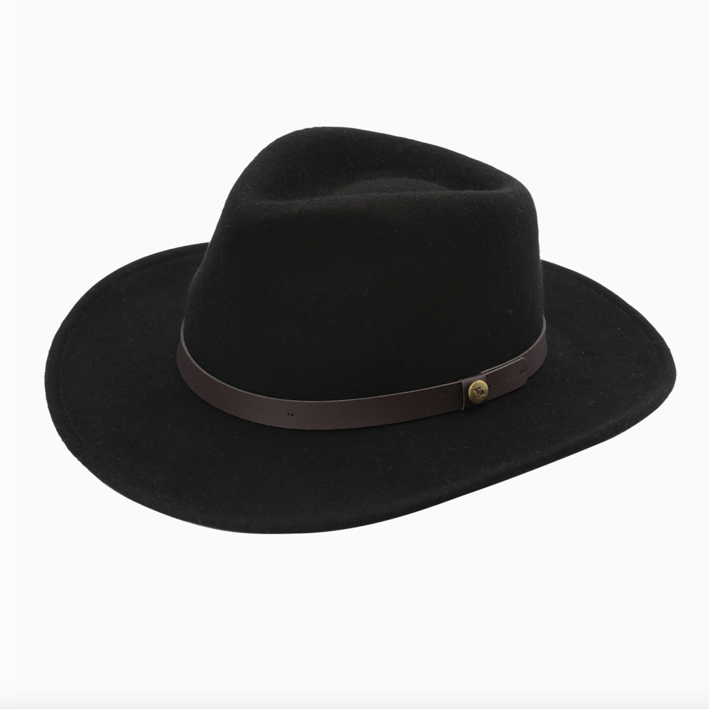 Wool Fedora Crushable Hat