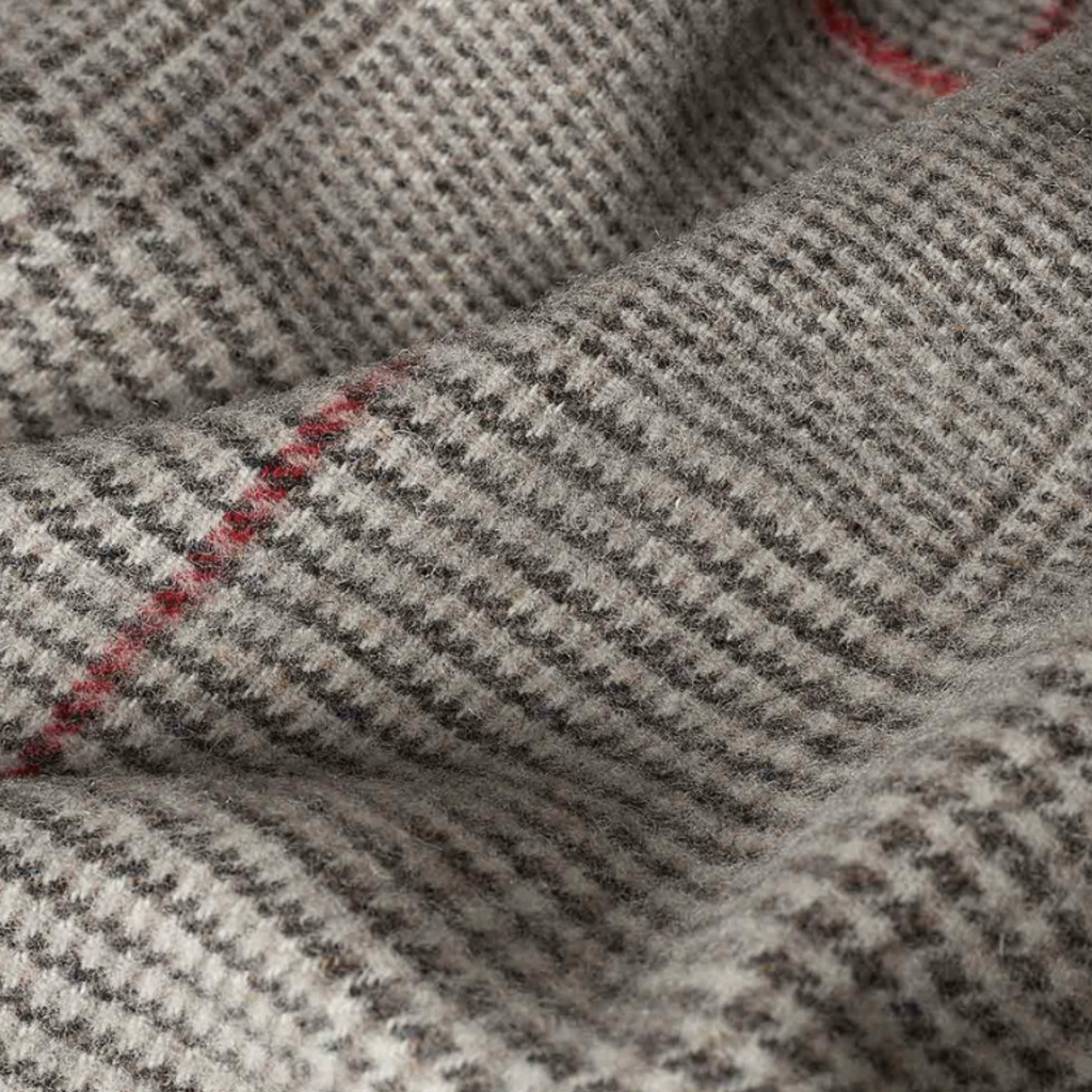Lambswool Plaid Throw -
