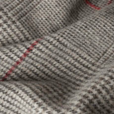Lambswool Plaid Throw -