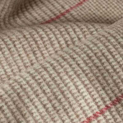 Lambswool Plaid Throw -
