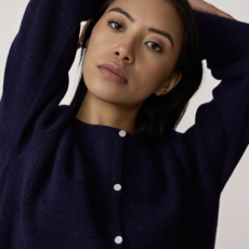 Classic Cardigan - Midnight