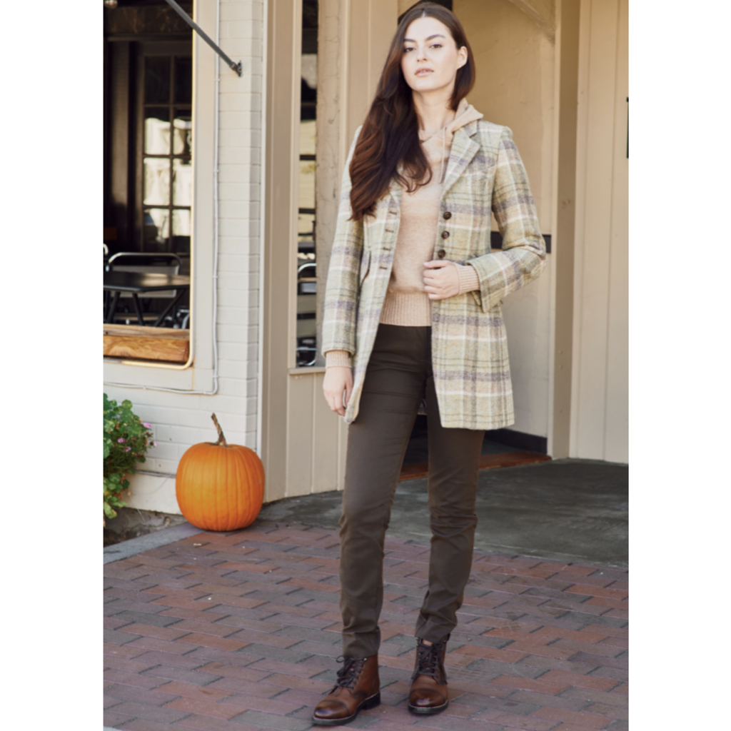 Sherwood Jacket Soft Green Virgin Wool