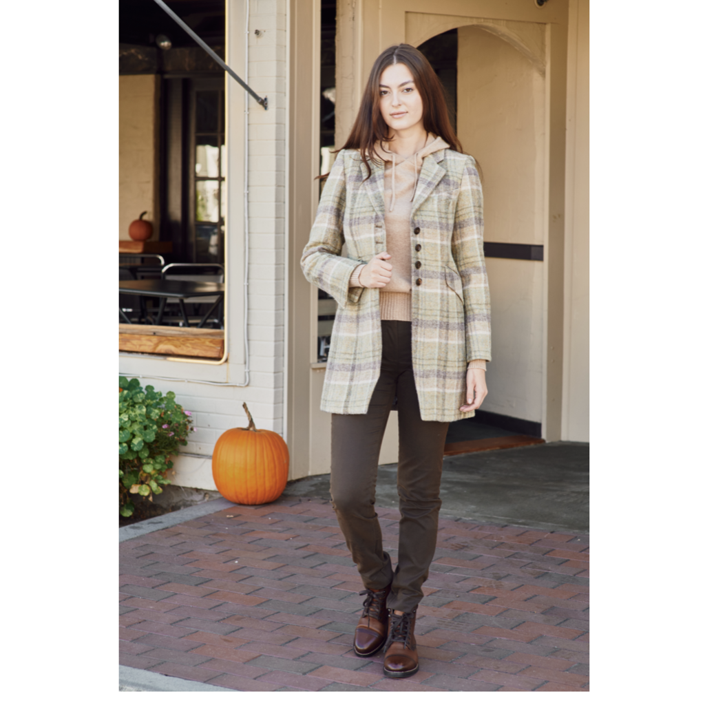 Sherwood Jacket Soft Green Virgin Wool