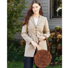 Sherwood Jacket Light Brown Herringbone