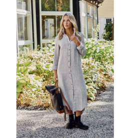 Lucy Rustic Dress - Melange Graphite