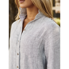 Lucy Rustic Dress - Melange Graphite