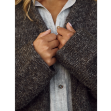 Lucy Rustic Dress - Melange Graphite