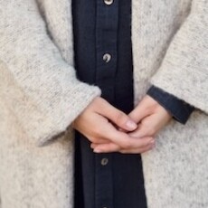 Lucy Rustic Dress -Anthracite