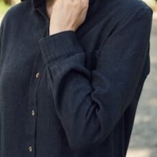 Lucy Anthracite Long Dress - Terra Anthracite