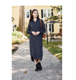 Lucy Rustic Dress -Anthracite