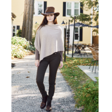 Nara 100% Cashmere Poncho Wrap -