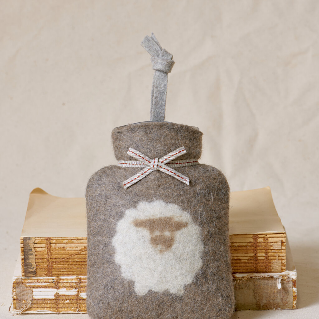Felted Wool Hot Water Bottle