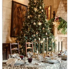 Summerill & Bishop Mistletoe Tablecloth -