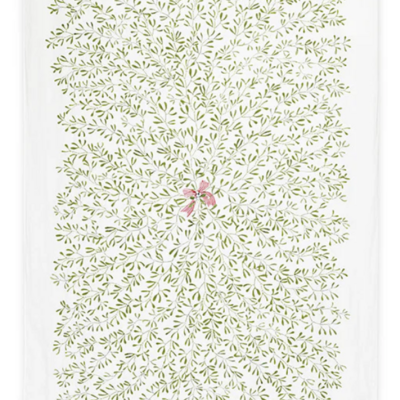 Summerill & Bishop Mistletoe Tablecloth -