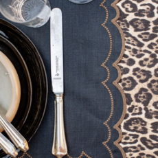 Letizia Placemat - Coal/Walnut