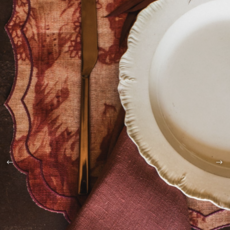 Firenze Placemat - Red Toile