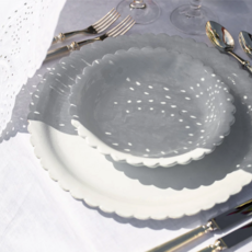 Broderie Anglaise Trim Napkin