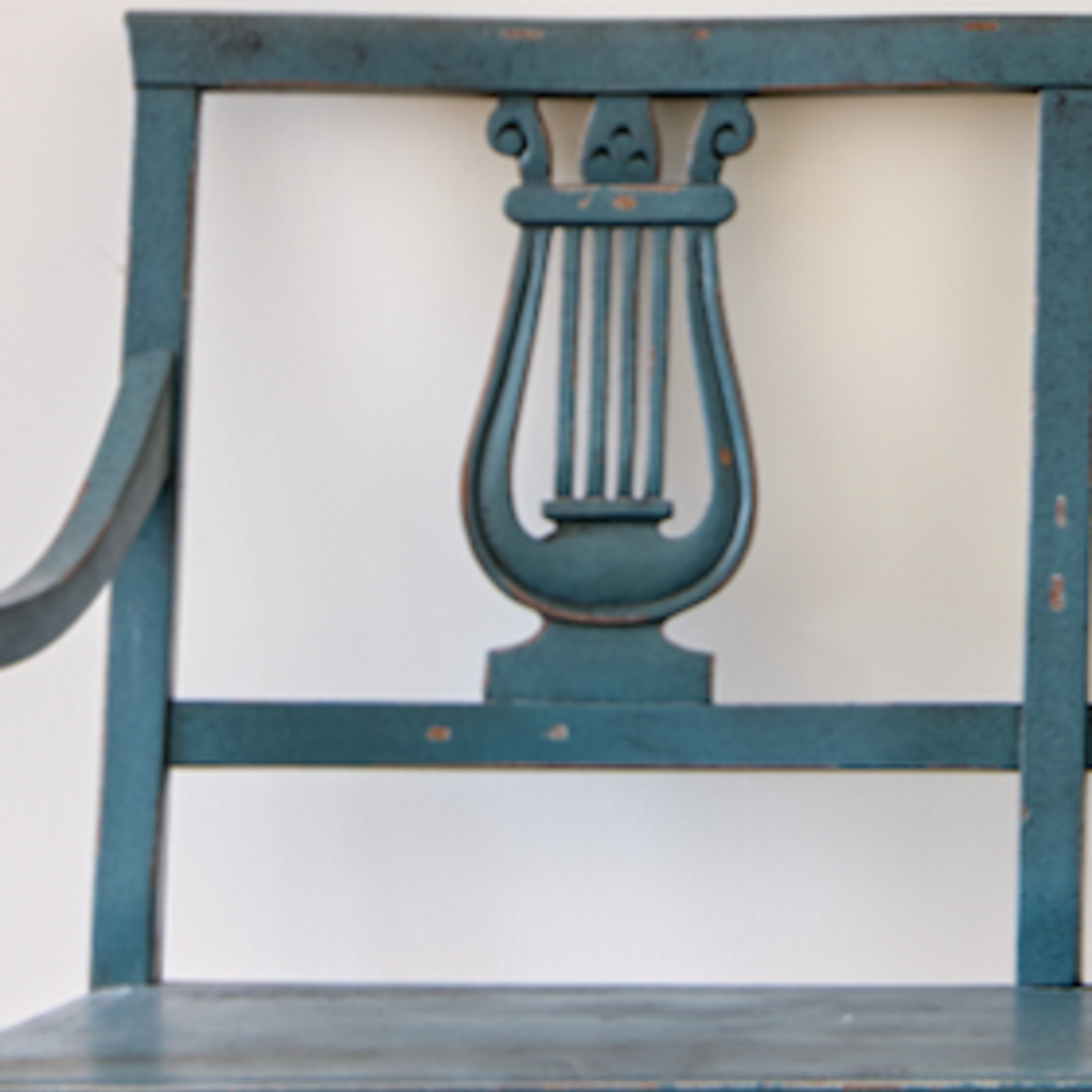 Luca Bench 39"l x 19"d x 35"h - Blue