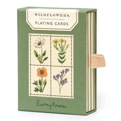Wildflowers Single Playing Card Deck