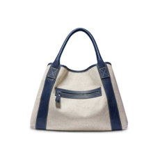 Michelle Tote Natural Linen - 2 Colors