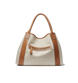 Michelle Tote Natural Linen - 2 Colors