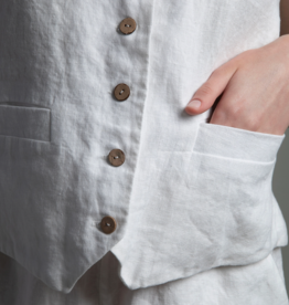 Eve Waistcoat - 100% Linen