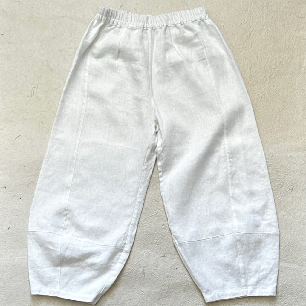 Friday Barrel Leg Pants - 100% Linen