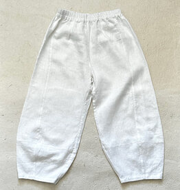 Friday Barrel Leg Pants - 100% Linen