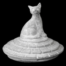Astier de Villatte Grand Chalet Cat Candle Lid