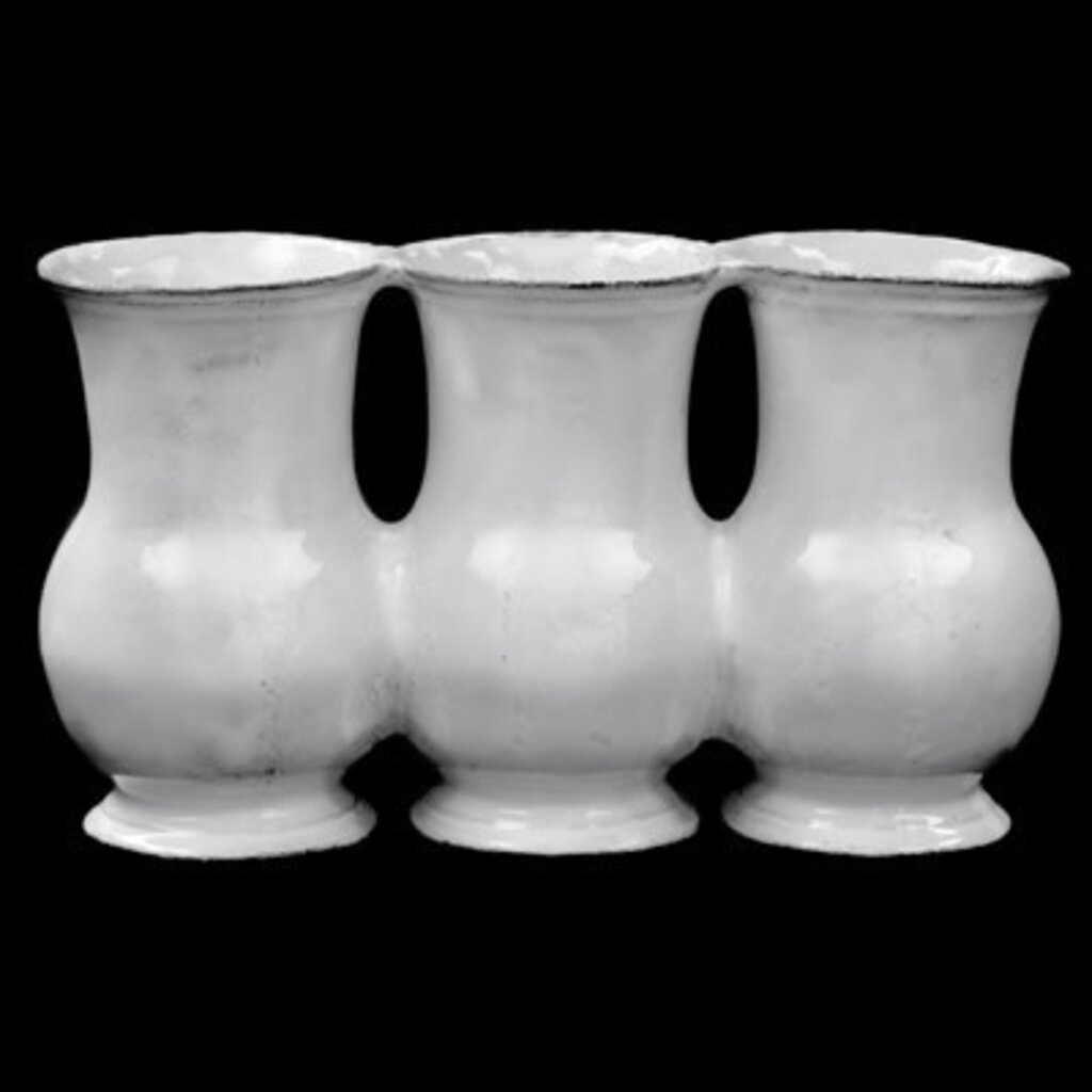 Astier de Villatte Colbert Triple Vase