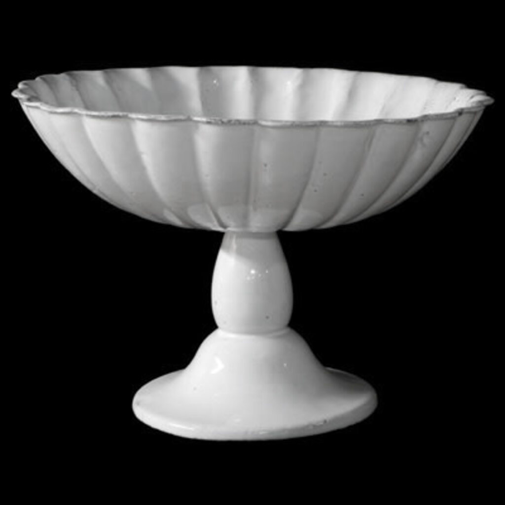 Astier de Villatte Large Peggy Bowl on High Stand