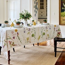 Honeychurch Fête de Fleurs Linen Tablecloth - 3 Sizes