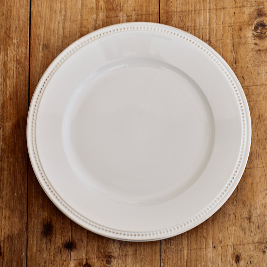 Honeychurch Octavia Dinner Plate - Alabaster