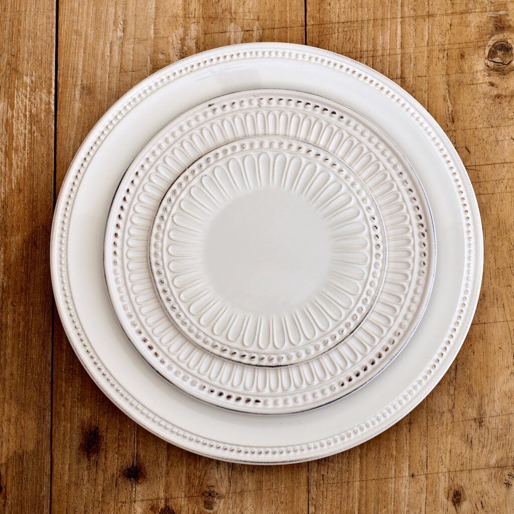 Honeychurch Octavia Dinner Plate - Alabaster