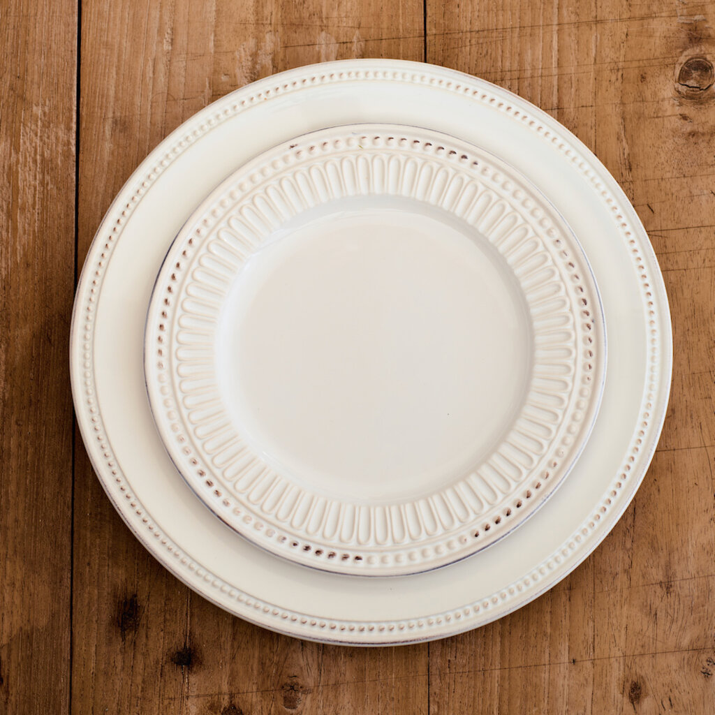 Honeychurch Octavia Salad Plate - Alabaster