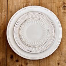 Honeychurch Octavia Bread/Dessert Plate - Alabaster