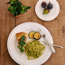 Honeychurch Octavia Bread/Dessert Plate - Alabaster